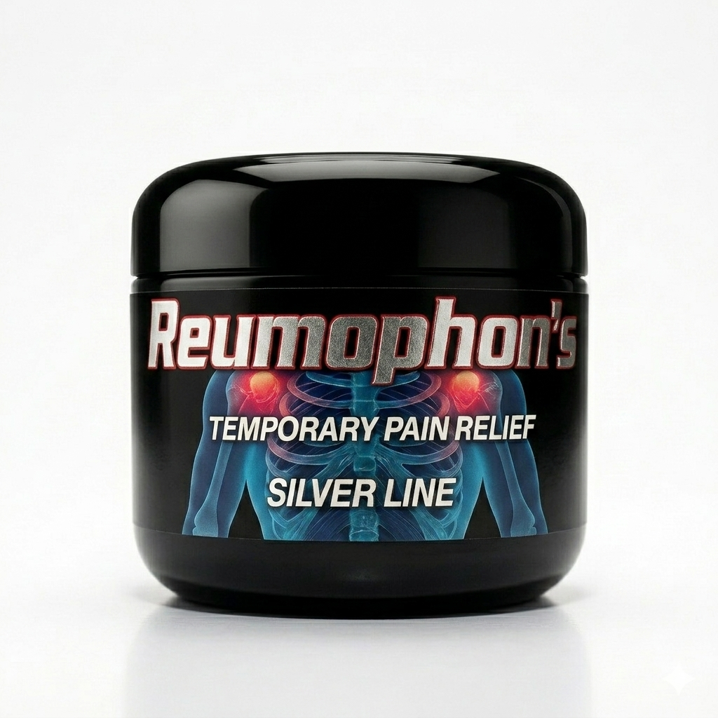 Reumophon Silver - Crema para el Alivio del Dolor de 4 oz