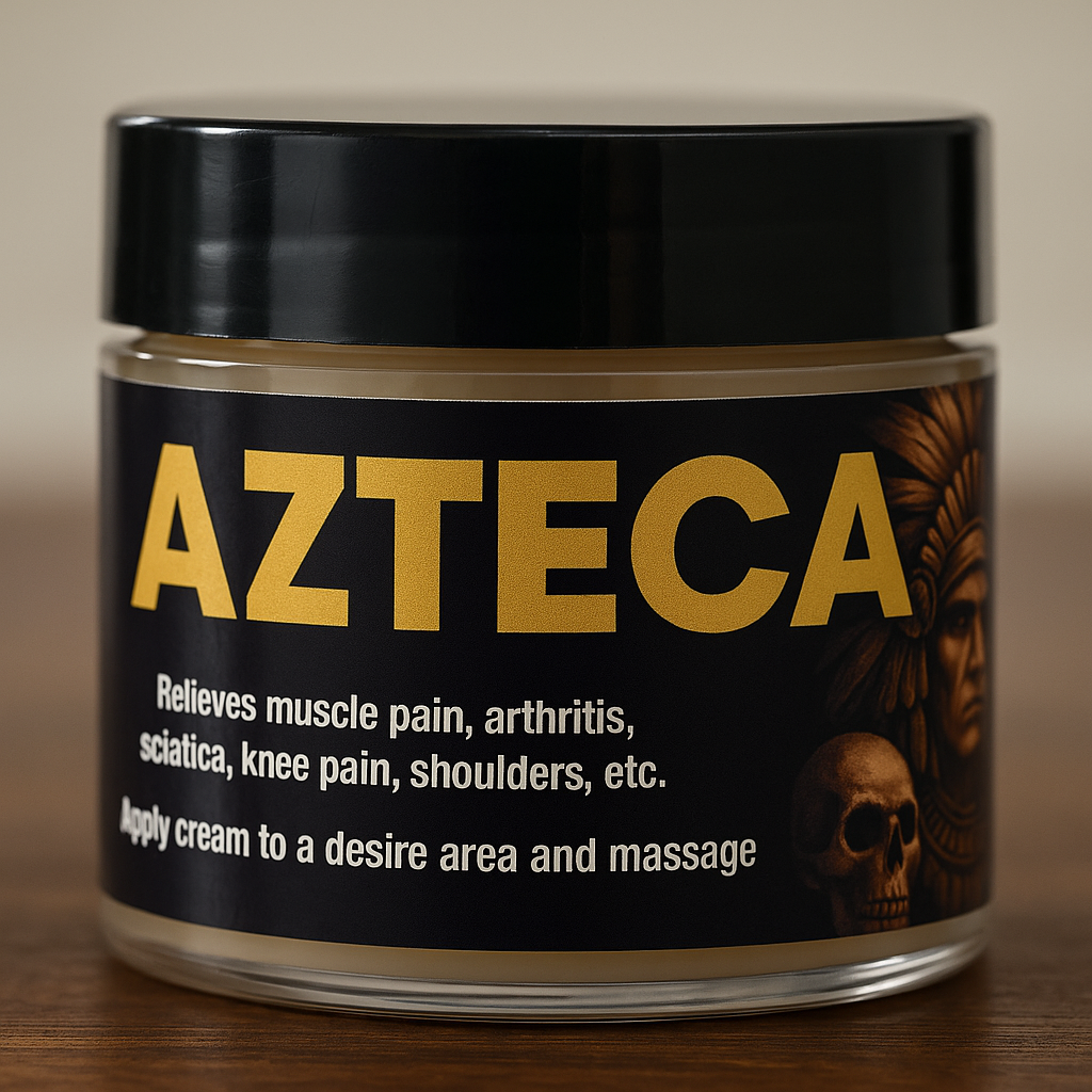 Azteca 1oz Portable Ointment Maximum Strength Deep Topical Pain Relief for Body, Arthritis Pain, Backaches, Muscular Pain, Joint Pain, Tendonitis, Carpal Tunnel and Other Common Aches and Pains