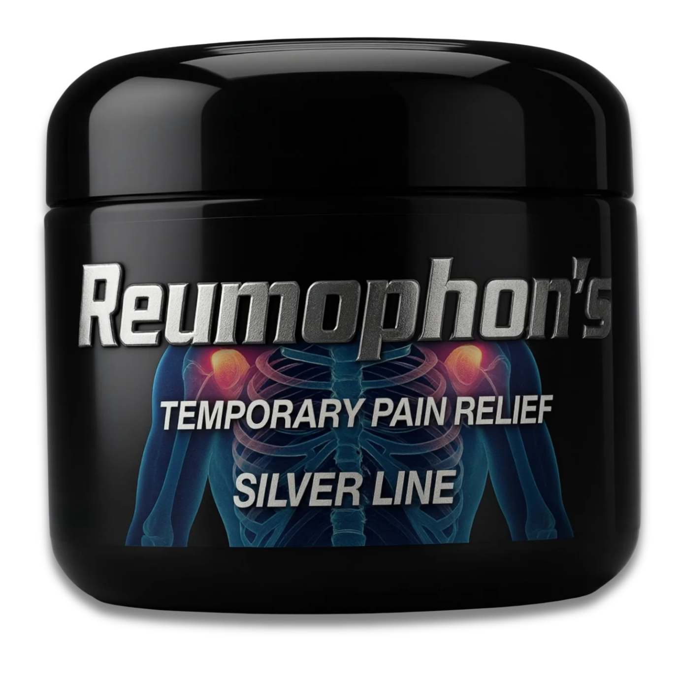 Reumophon's Silver Line 4oz Topical Cream for Arthritis Pain Backaches Muscular Joint Tendonitis Carpal Tunnel Deep Tissue Massage & Common Aches