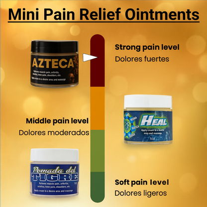 Tiger Balm 1oz Portable Ointment Pomada Del Tigre Minor Pain Strength Topical Pain Relief for Kids, Face, Lips, Body, Arthritis Pain, Backaches, Muscular Pain, Joint Pain, Tendonitis, Carpal Tunnel and Other Common Aches and Pains