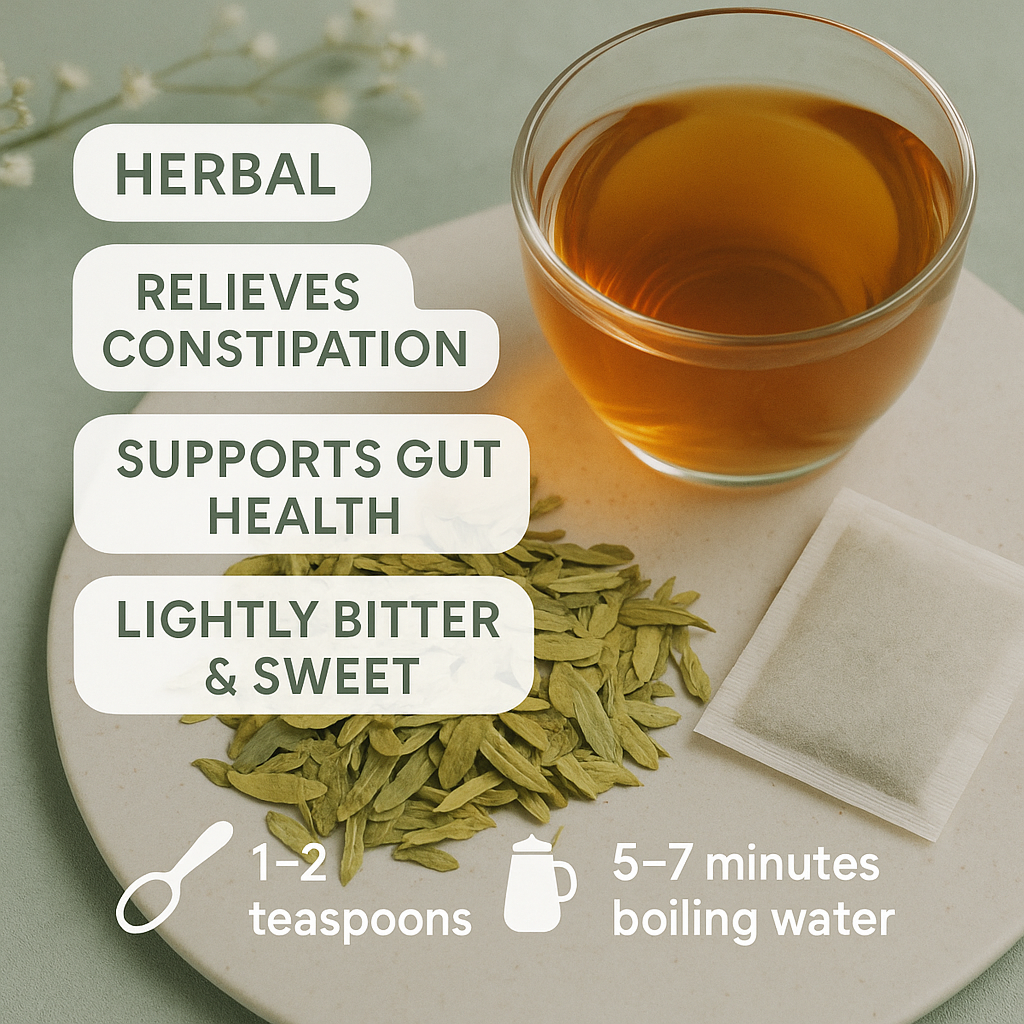 Denali Natural Products Senna Leaf 3.5oz Powder Hoja De Sen Ultimate Gut Cleanse Tea Stomach Cleanse Balance Stomach Bacteria Colonoscopy Prep Colon Cleanser FDA Approved