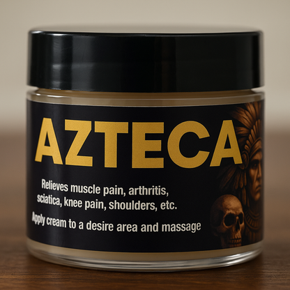 Azteca 1oz Portable Ointment Maximum Strength Deep Topical Pain Relief for Body, Arthritis Pain, Backaches, Muscular Pain, Joint Pain, Tendonitis, Carpal Tunnel and Other Common Aches and Pains