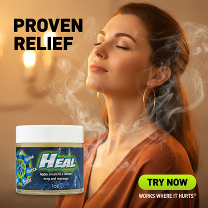 Heal 1oz Portable Ointment Medium Pain Strength Topical Pain Relief for Body, Arthritis Pain, Backaches, Muscular Pain, Joint Pain, Tendonitis, Carpal Tunnel and Other Common Aches and Pains
