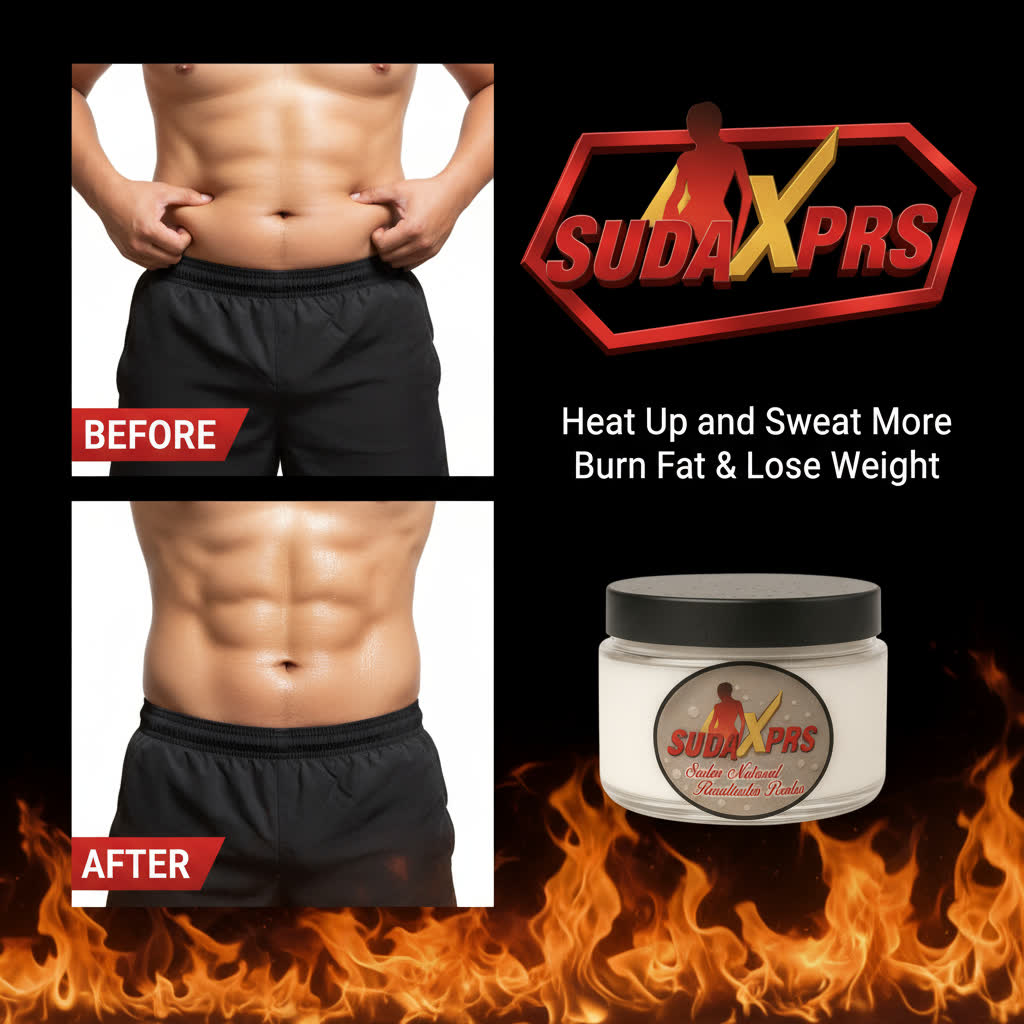 Suda Xprs Denali Sports All Natural Heat & Sweat Lotion Unclog Pores Heat Up Body Sweat More Workout Enhancer