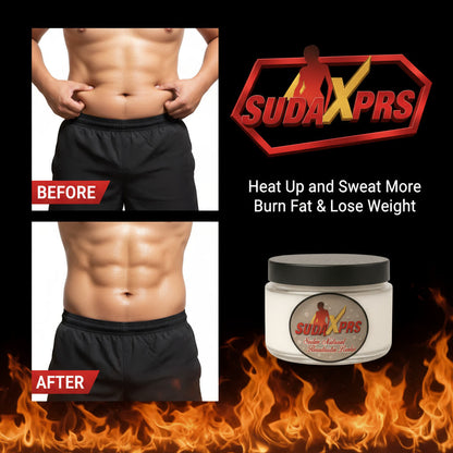 Suda Xprs Denali Sports All Natural Heat & Sweat Lotion Unclog Pores Heat Up Body Sweat More Workout Enhancer
