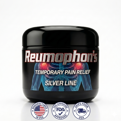 Reumophon Silver - Crema para el Alivio del Dolor de 4 oz