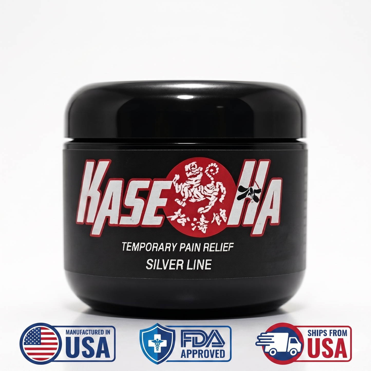 Kase Ha Silver - 4oz Pain Relief Gel